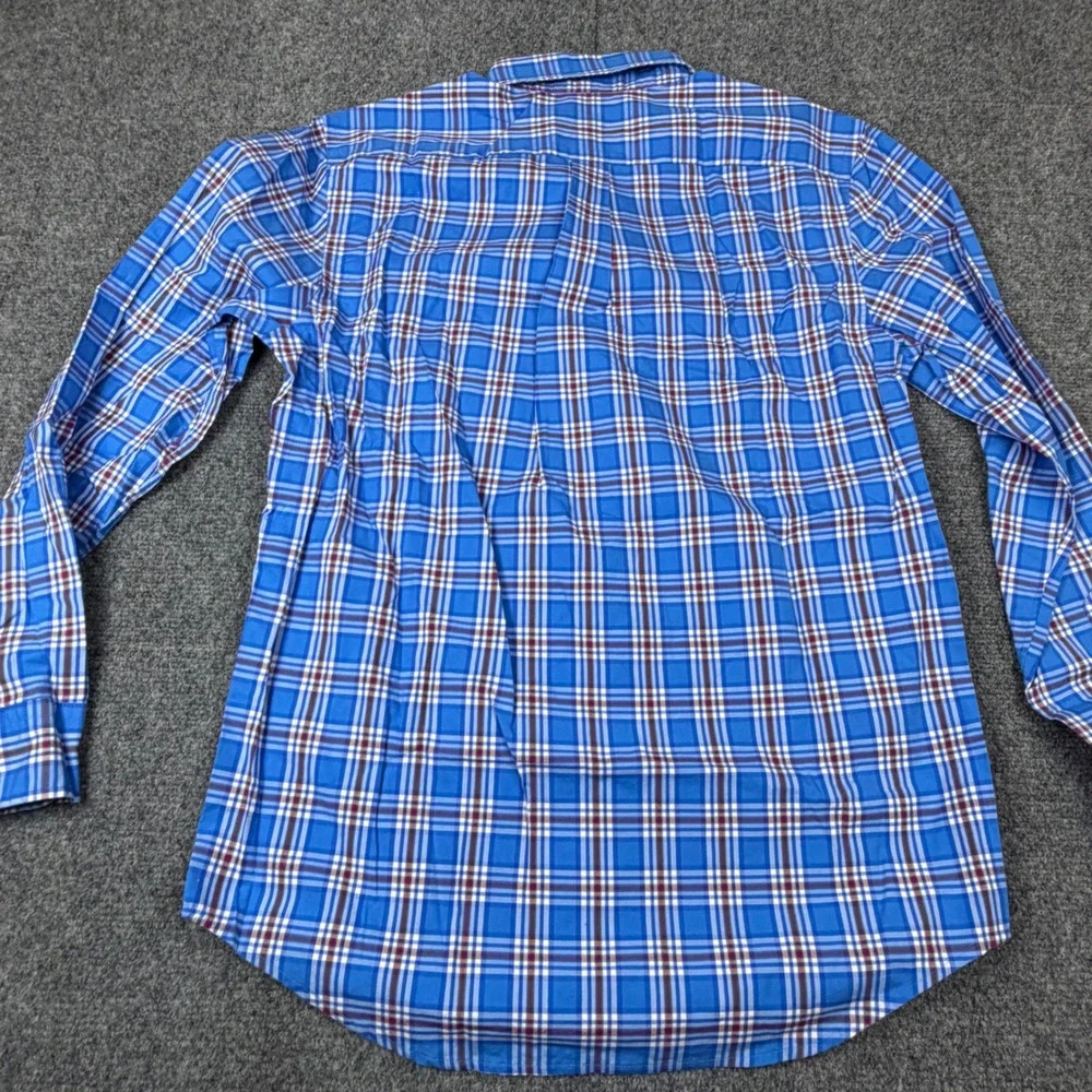 Vineyard Vines Mens Small Classic Fit Tucker Shirt Blue Plaid Button Down Cotton